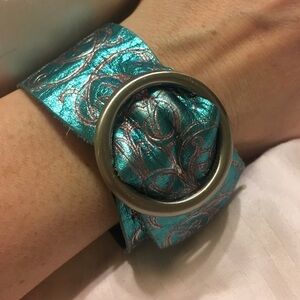 Designer Leather bracelet made in Italy
